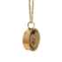 Picture of CREMATION JEWELRY PAWS on YOUR HEART PENDANT - Yellow Gold