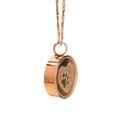 Picture of CREMATION JEWELRY PAWS on YOUR HEART PENDANT - Rose Gold