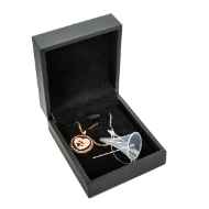 Picture of CREMATION JEWELRY PAWS on YOUR HEART PENDANT - Rose Gold