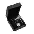 Picture of CREMATION JEWELRY Stainless Steel Paw Print Pendant