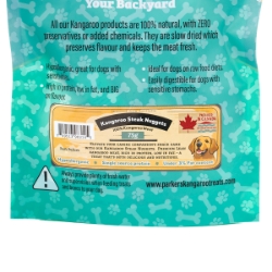 Picture of TREAT DOG PARKERS KANGAROO STEAK NUGGETS - 75g