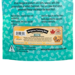 Picture of TREAT DOG PARKERS KANGAROO TRAINING BITS - 100g