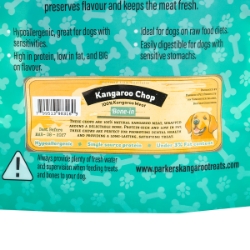 Picture of TREAT DOG PARKERS KANGAROO KANGAROO CHOP - 75g