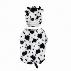 Picture of HALLOWEEN CANINE COSTUME Cow - Medium/Large 