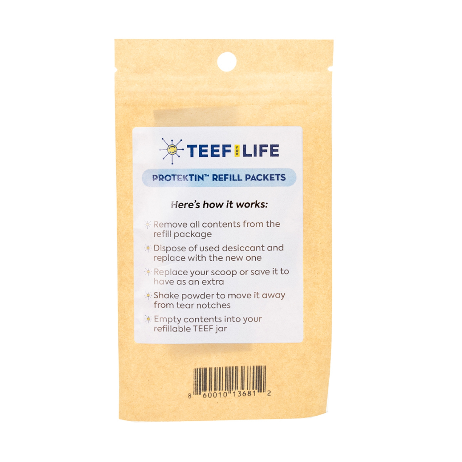 Picture of TEEF Protektin30 PROBIOTIC DENTAL POWDER REFILL for CAT 30svg