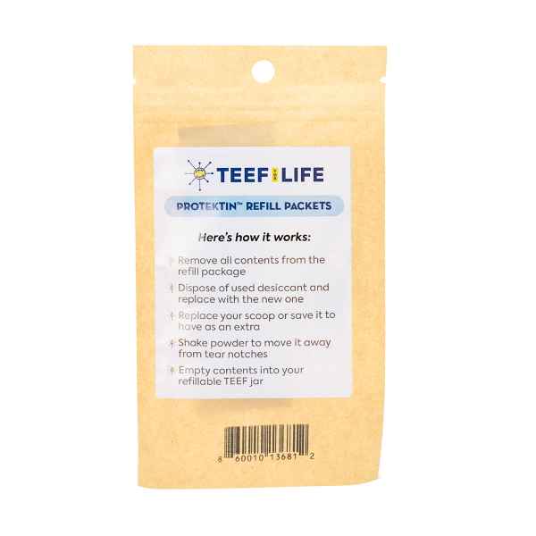 Picture of TEEF Protektin30 PROBIOTIC DENTAL POWDER REFILL for CAT 30svg
