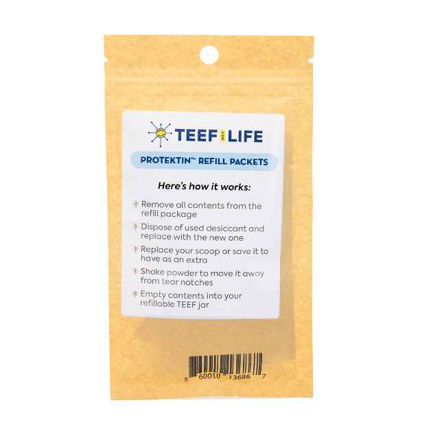 Picture of TEEF Protektin42 PROBIOTIC DENTAL POWDER REFILL for DOG 90svg