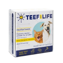 Picture of TEEF Protektin42K PROBIOTIC DENTAL POWDER for CAT/DOG 30svg