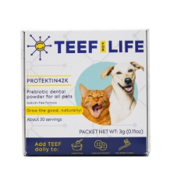 Picture of TEEF Protektin42K PROBIOTIC DENTAL POWDER for CAT/DOG 30svg