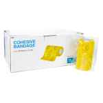 Picture of COHESIVE BANDAGE JorWrap Yellow w/ Smiley Faces (J1625H) 4in x 5yards - 12/box