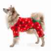Picture of XMAS CANINE PYJAMA PULL ON EASY FIT PATTERNED RED – Small
