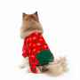 Picture of XMAS CANINE PYJAMA PULL ON EASY FIT PATTERNED RED – Small