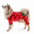 Picture of XMAS CANINE PYJAMA PULL ON EASY FIT PATTERNED RED Large