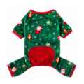 Picture of XMAS CANINE PYJAMA PULL ON EASY FIT PATTERNED GREEN – Small