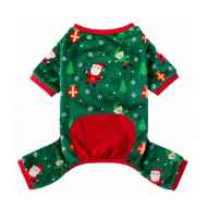 Picture of XMAS CANINE PYJAMA PULL ON EASY FIT PATTERNED GREEN – Small