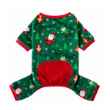 Picture of XMAS CANINE PYJAMA PULL ON EASY FIT PATTERNED GREEN – Medium
