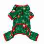 Picture of XMAS CANINE PYJAMA PULL ON EASY FIT PATTERNED GREEN – Medium