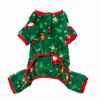 Picture of XMAS CANINE PYJAMA PULL ON EASY FIT PATTERNED GREEN – Large