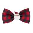 Picture of XMAS CANINE BOWTIE PATTERNED RED – One Size