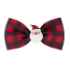 Picture of XMAS CANINE BOWTIE PATTERNED RED – One Size