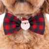 Picture of XMAS CANINE BOWTIE PATTERNED RED – One Size