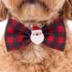 Picture of XMAS CANINE BOWTIE PATTERNED RED – One Size