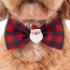 Picture of XMAS CANINE BOWTIE PATTERNED RED – One Size