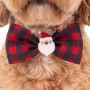 Picture of XMAS CANINE BOWTIE PATTERNED RED – One Size