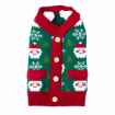 Picture of XMAS CANINE CARDIGAN PATTERNED GREEN – X Small