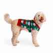 Picture of XMAS CANINE CARDIGAN PATTERNED GREEN – X Small