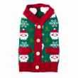 Picture of XMAS CANINE CARDIGAN PATTERNED GREEN – Medium