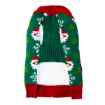 Picture of XMAS CANINE CARDIGAN PATTERNED GREEN – Medium