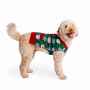 Picture of XMAS CANINE CARDIGAN PATTERNED GREEN – X Large