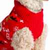 Picture of XMAS CANINE SWEATER W/COLLAR RED – Small