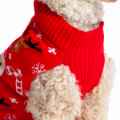 Picture of XMAS CANINE SWEATER W/FOLD BACK COLLAR - Medium