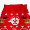 Picture of XMAS CANINE SWEATER W/COLLAR RED – Large
