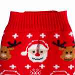 Picture of XMAS CANINE SWEATER W/FOLD BACK COLLAR - Large