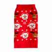 Picture of XMAS CANINE SWEATER W/FOLD BACK COLLAR - X Large