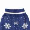 Picture of XMAS CANINE SWEATER PATTERNED BLUE – X Small