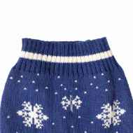 Picture of XMAS CANINE SWEATER PATTERNED BLUE – X Small