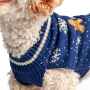 Picture of XMAS CANINE SWEATER PATTERNED BLUE – Medium