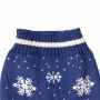 Picture of XMAS CANINE SWEATER PATTERNED BLUE – Large