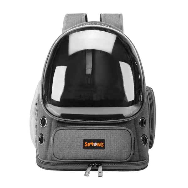 Picture of CARRIER CAT SIMONS BUBBLE BACKPACK GREY - 16.5x13.5x10.6in