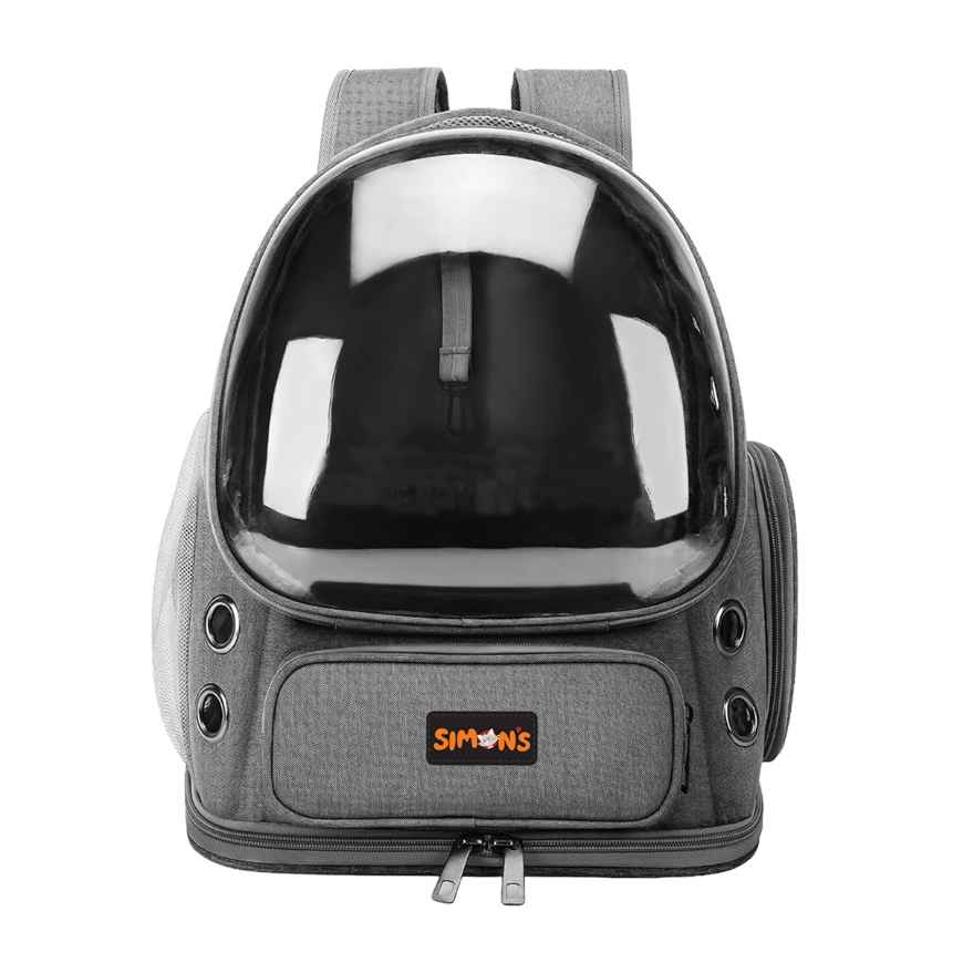 Picture of CARRIER CAT SIMONS BUBBLE BACKPACK GREY - 16.5x13.5x10.6in