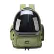 Picture of CARRIER CAT SIMONS BUBBLE BACKPACK GREEN - 16.5x13.5x10.6in