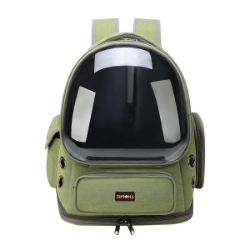 Picture of CARRIER CAT SIMONS BUBBLE BACKPACK GREEN - 16.5x13.5x10.6in