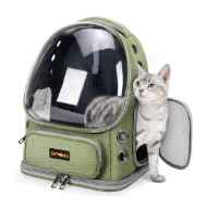 Picture of CARRIER CAT SIMONS BUBBLE BACKPACK GREEN - 16.5x13.5x10.6in