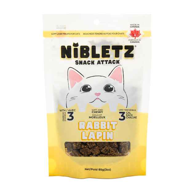 Picture of TREAT CAT NIBLETZ RABBIT FLAVOR – 85g