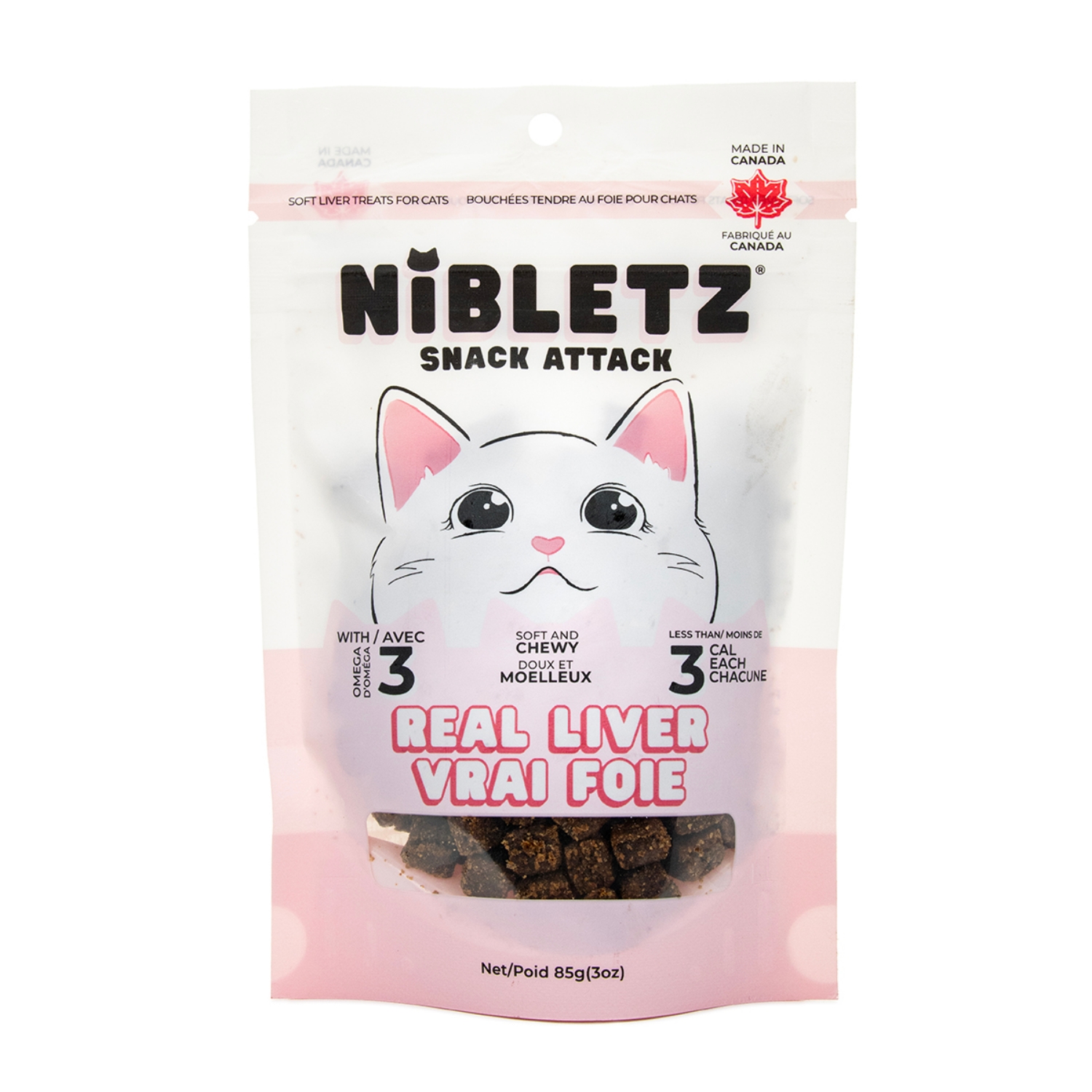 Picture of TREAT CAT NIBLETZ REAL LIVER FLAVOR – 85g