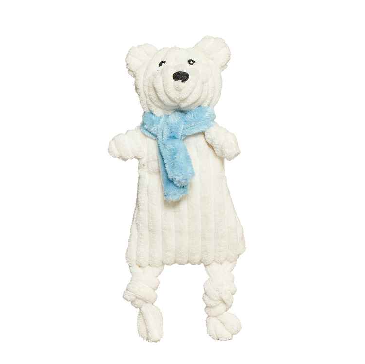 Picture of XMAS TOY CANINE HuggleFlatties SnuggleBear - Small